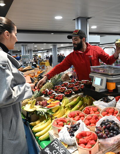 Le marché d'Arnouville