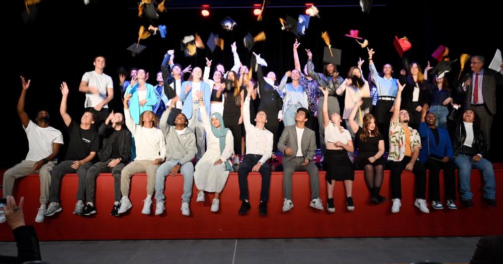 Cérémonie diplômés étudiants bac