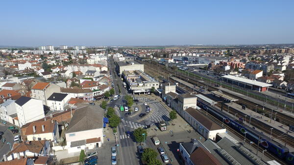 Vue du pôle Gare