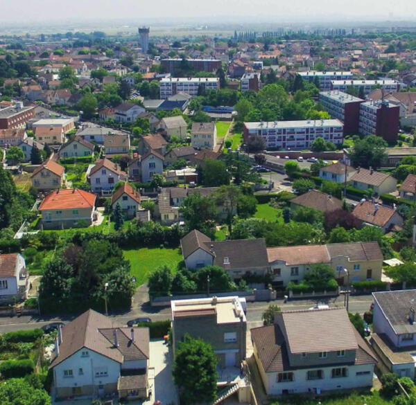 Vue aérienne d'Arnouville