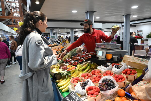 Le marché d'Arnouville